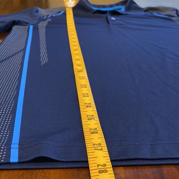 Ben Hogan Polo Golf Dri Fit Shirt Size Medium - Picture 6 of 7